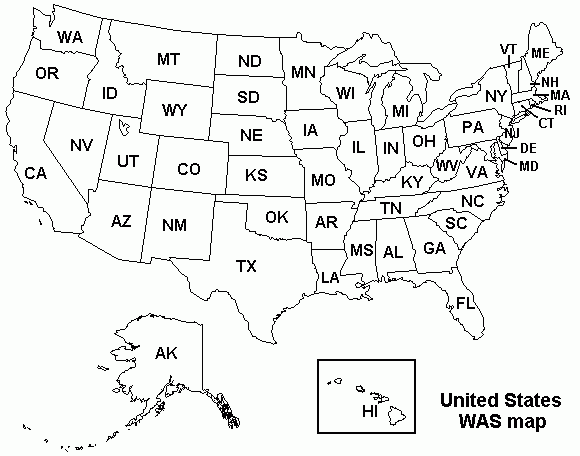 labeled usa map coloring pages printable - photo #42